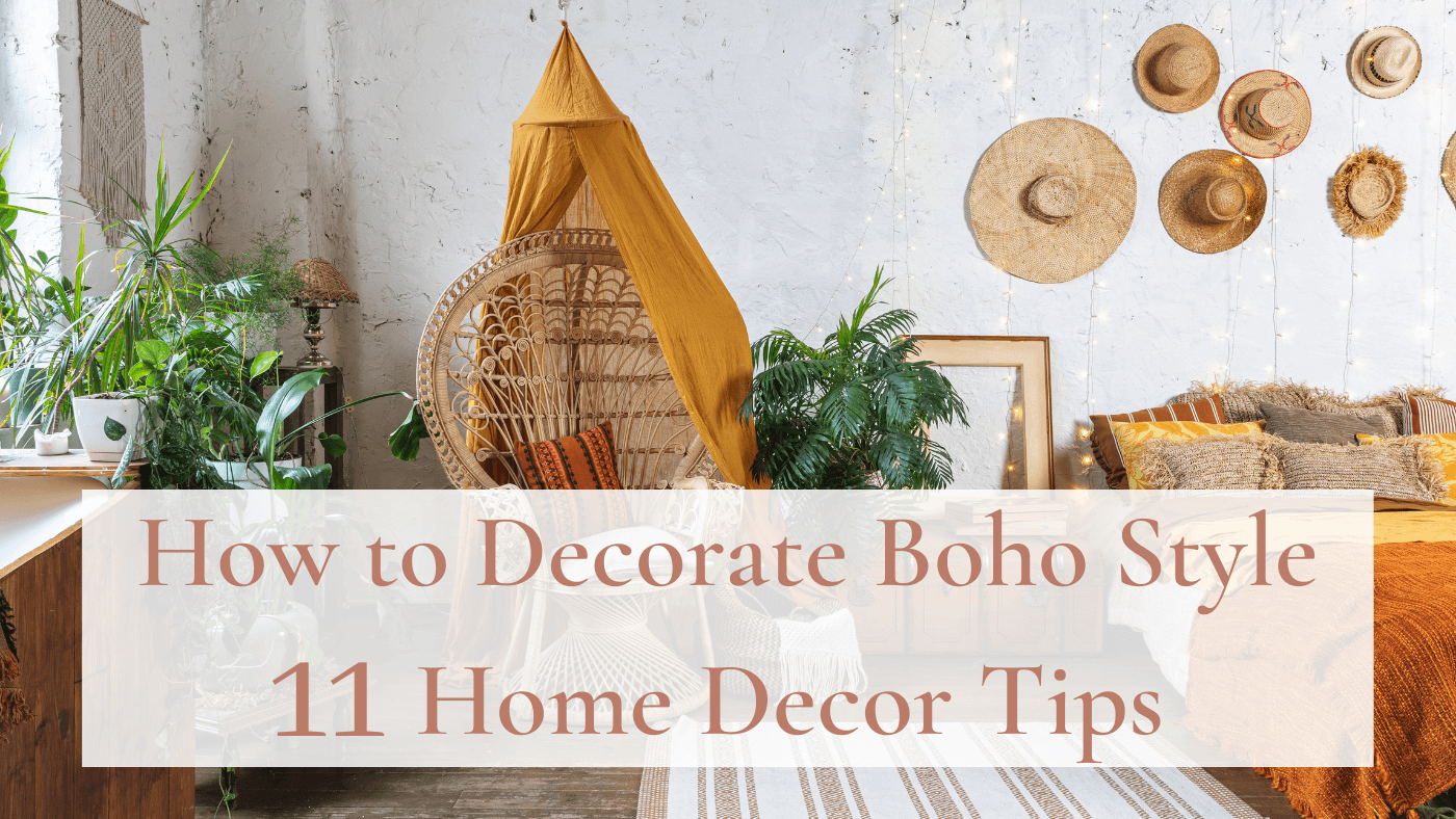 How to Decorate Boho Style : Boho Home Decor Tips