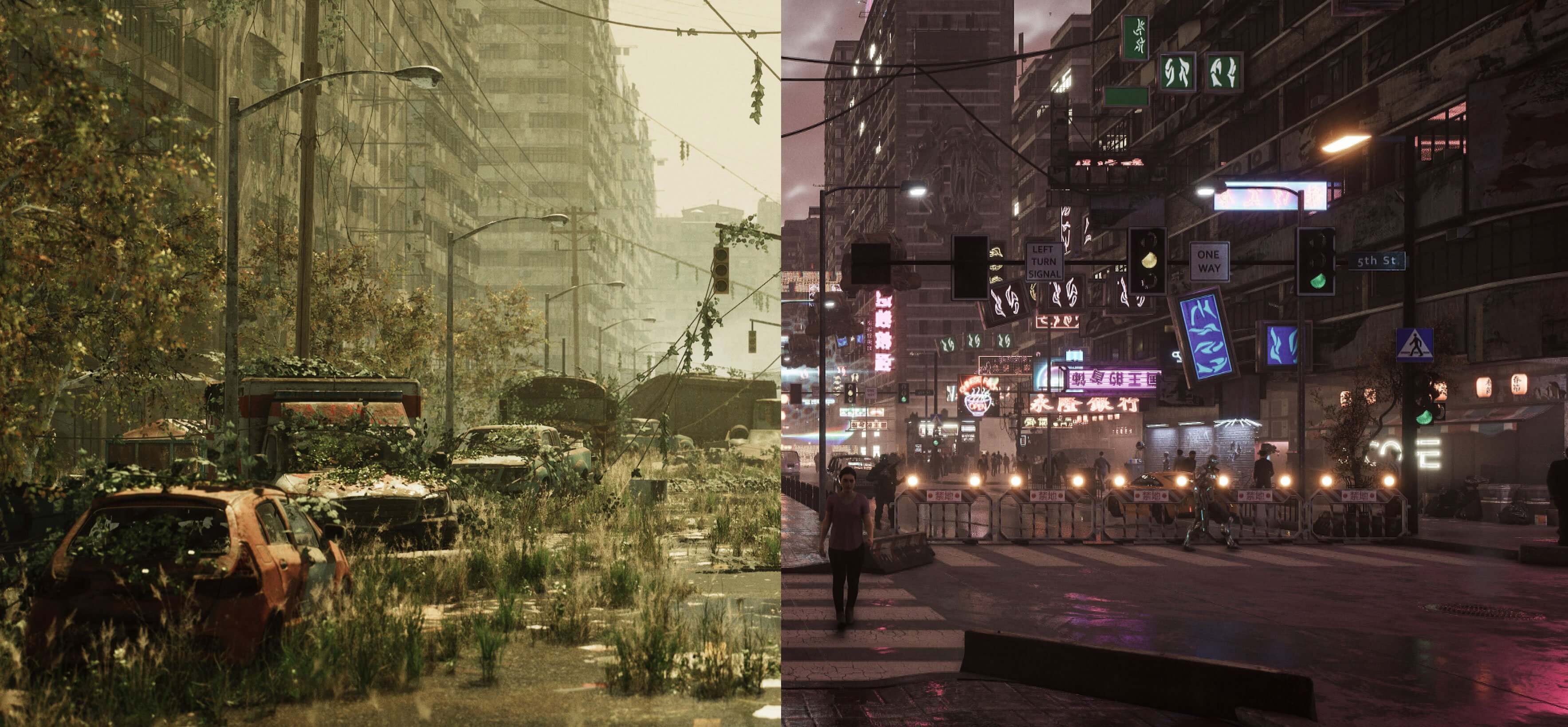 Creating Apocalyptic, Cyberpunk Worlds in Unreal Engine