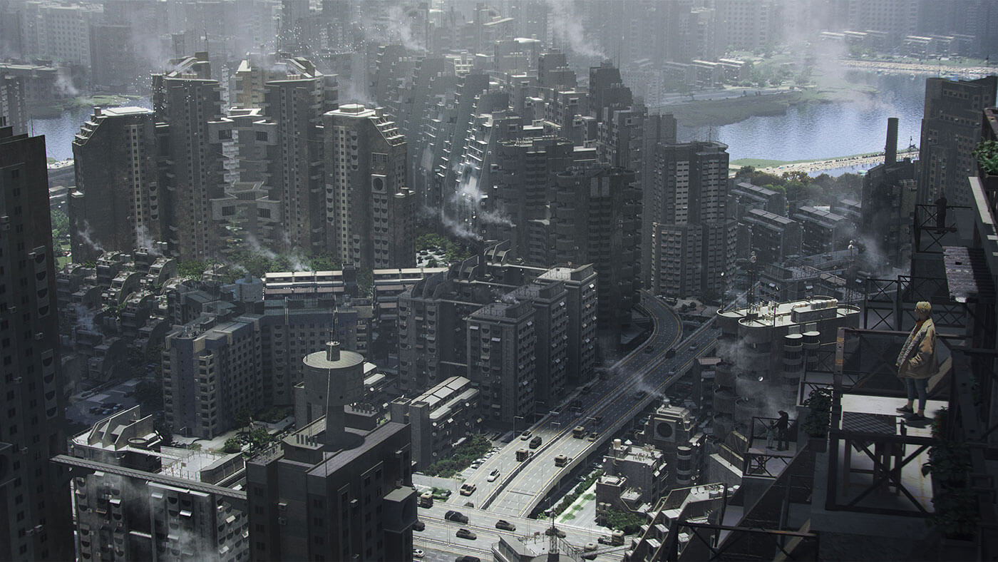 'Last of Us II' Concept Artist Assembles a Constructivist Cityscape