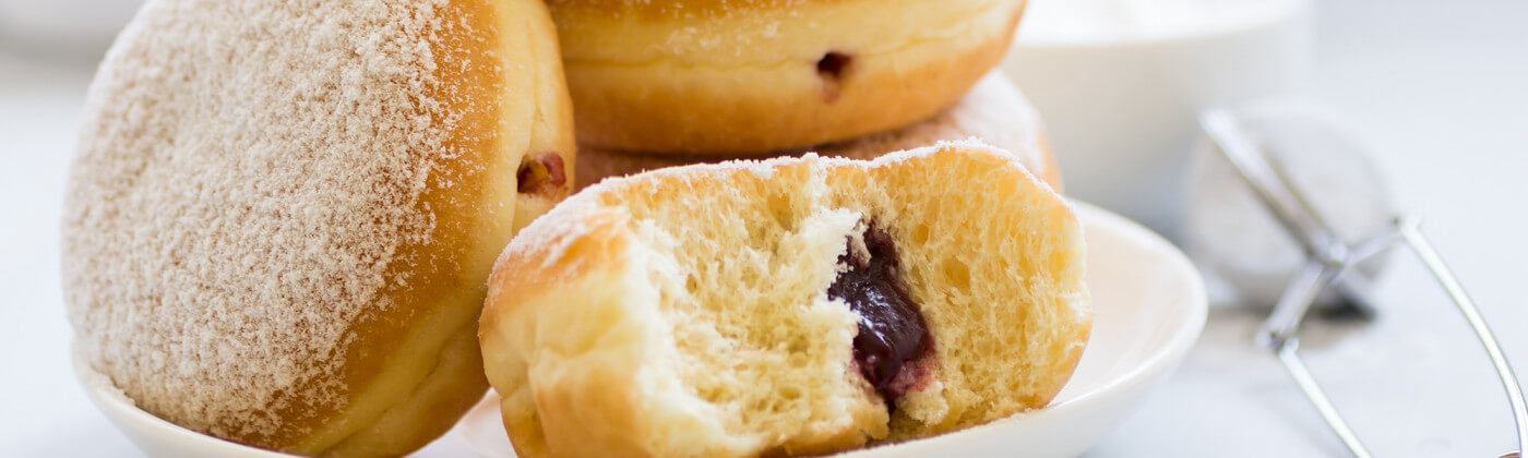 An easy route to doughnuts with a wow! factor