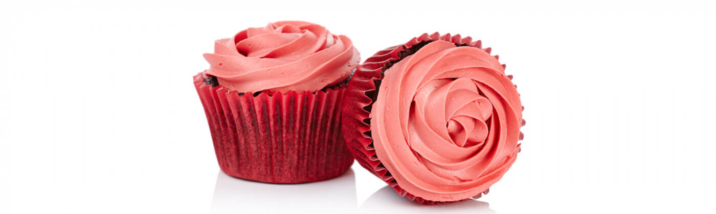 English rose cupcakes