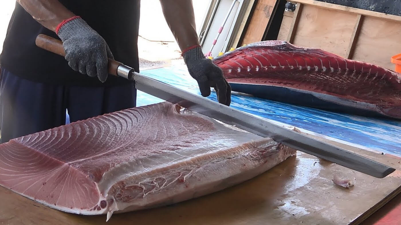 Preparing Sashimi