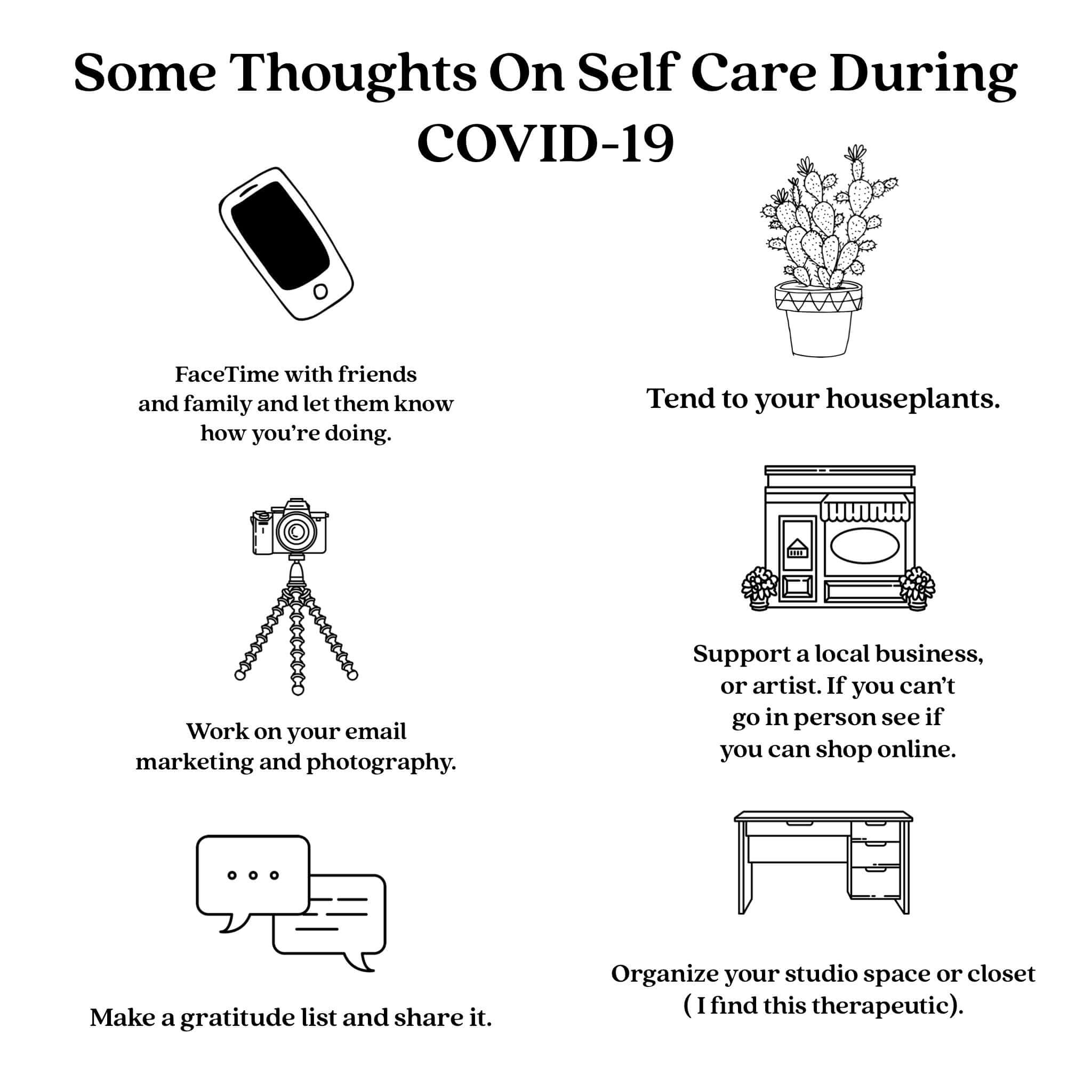 STAYING PRODUCTIVE AND SELF-CARE DURING COVID-19