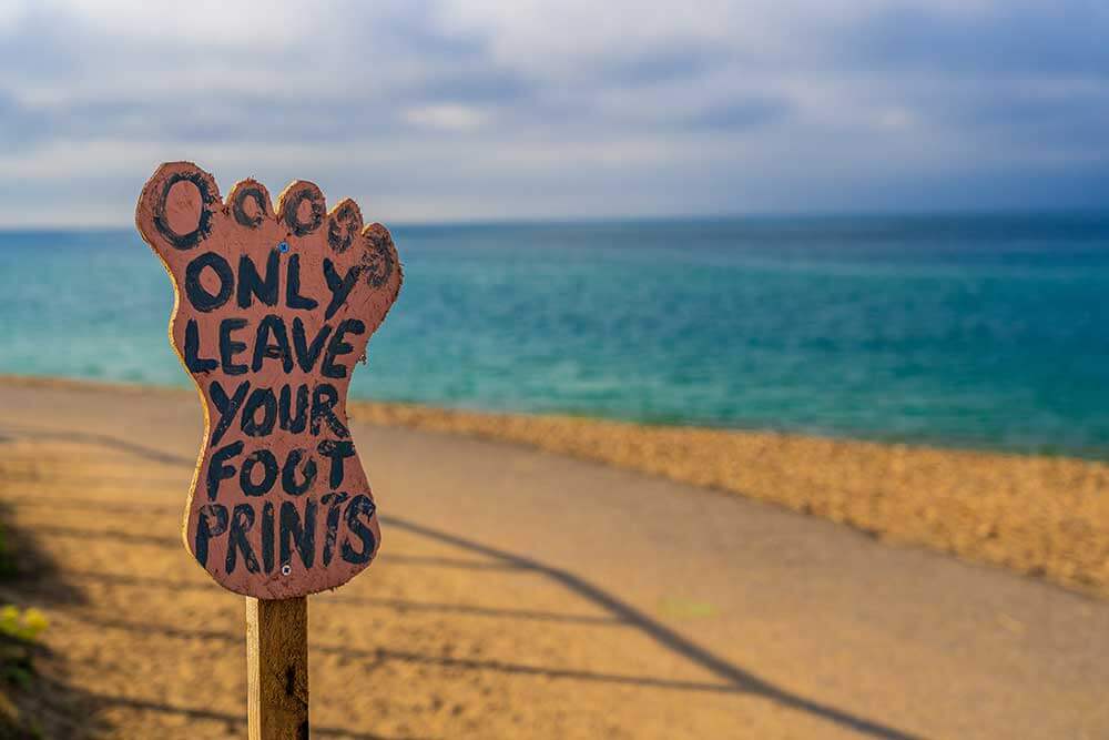 An Ode to the Ocean – New Collection of Wooden Beach Signs