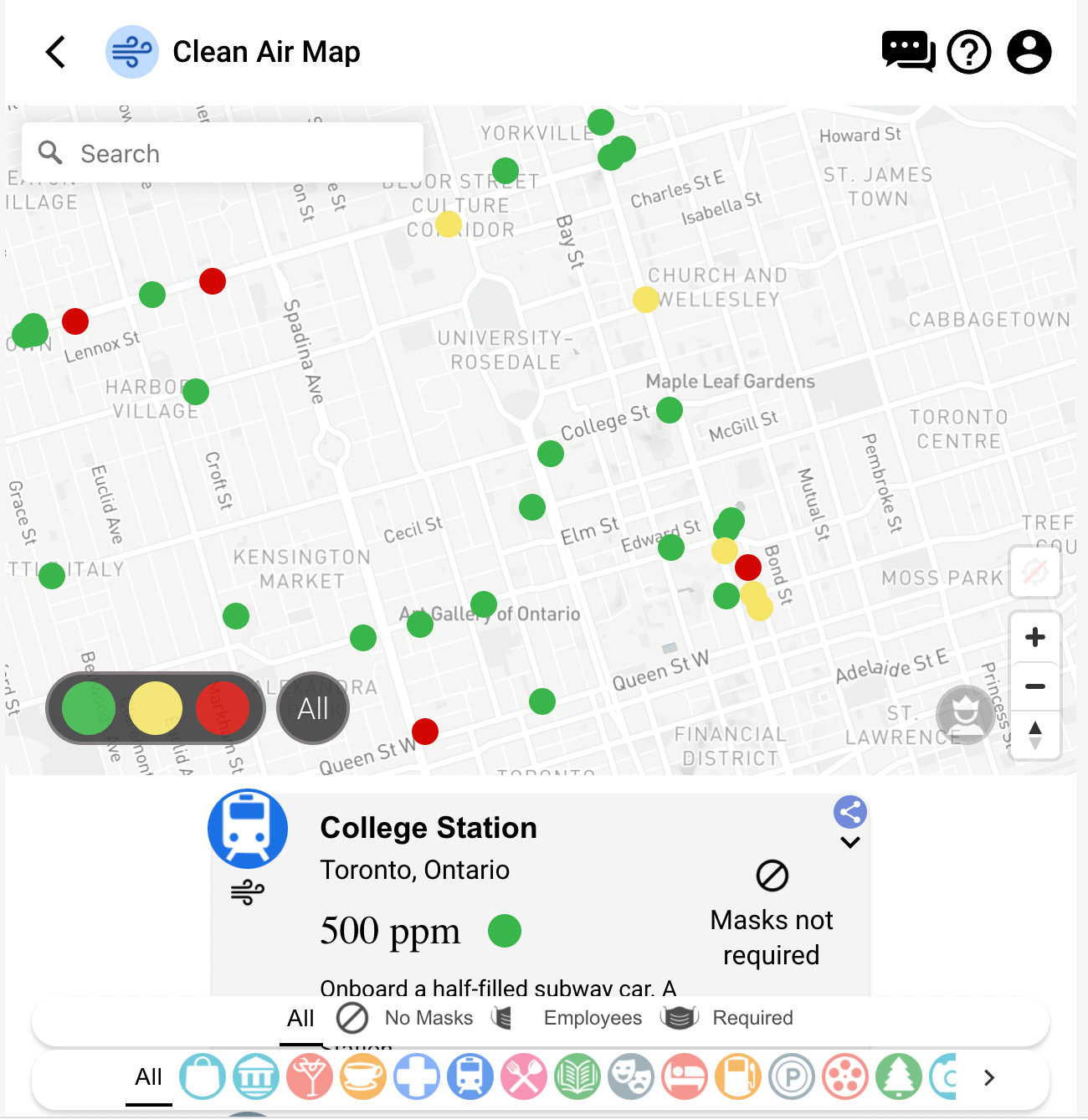 Clean Air Map - Greatly Improve Your CO2 Monitor
