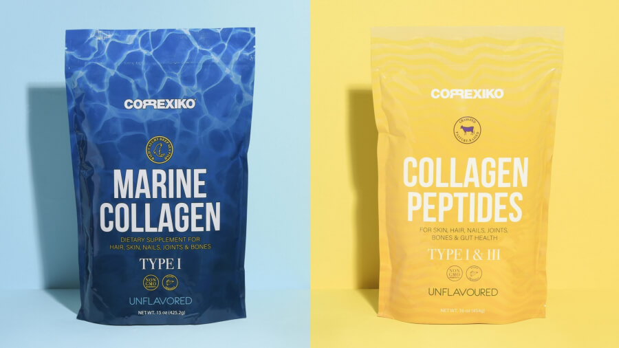 Marine Collagen VS Bovine Collagen Peptides: See And Feel The CORREXIKO Difference NOW