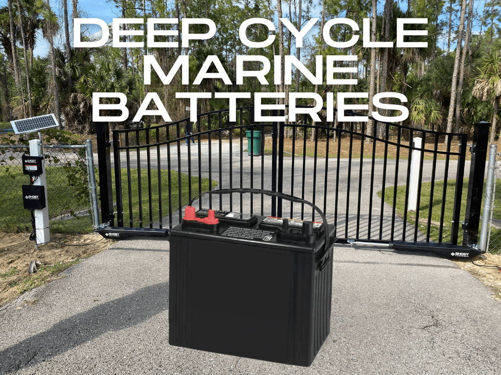 Deep Cycle Marine Batteries & Gate Openers: What To Know