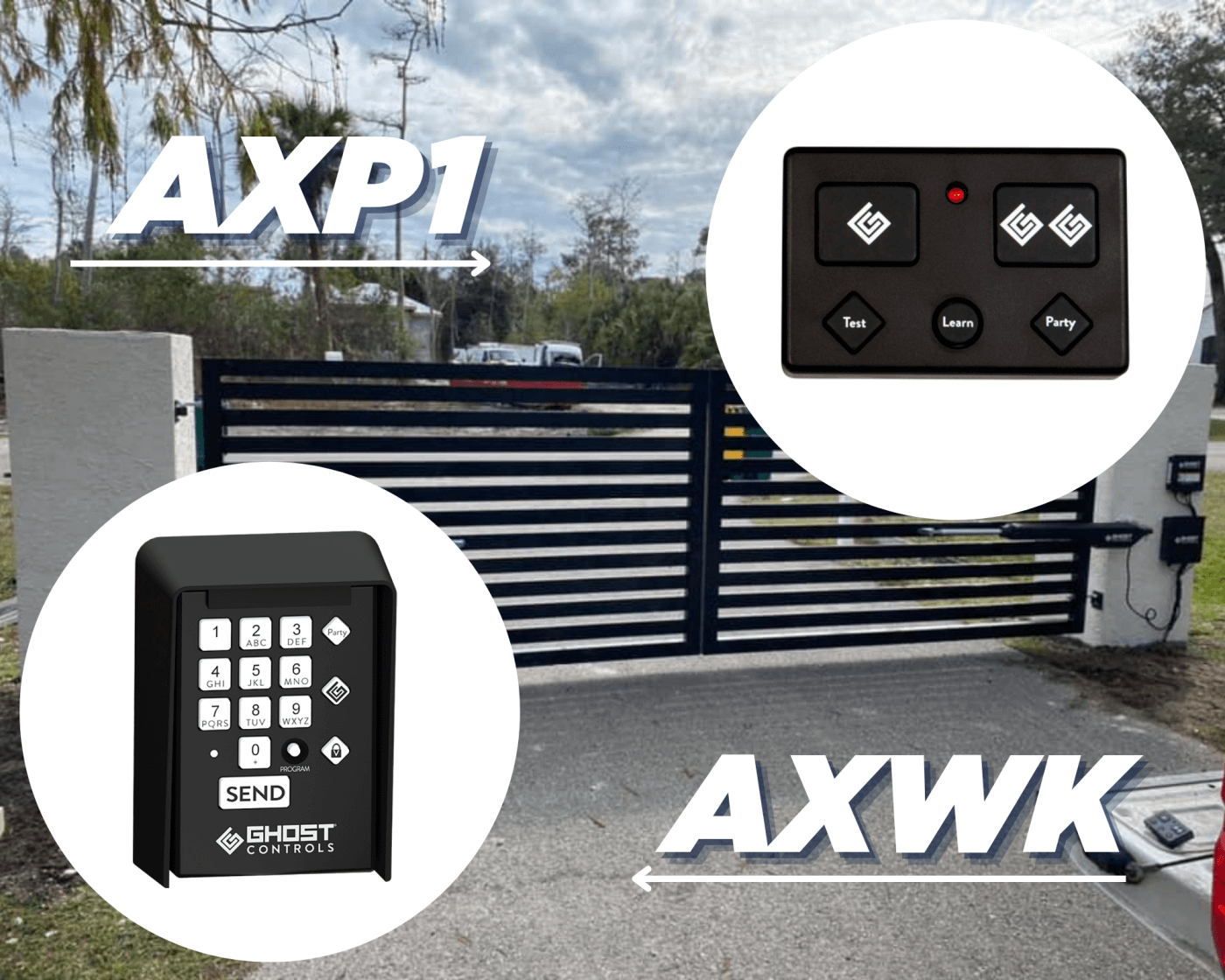Using AXP1 Premium Remotes With AXWK Wireless Keypads
