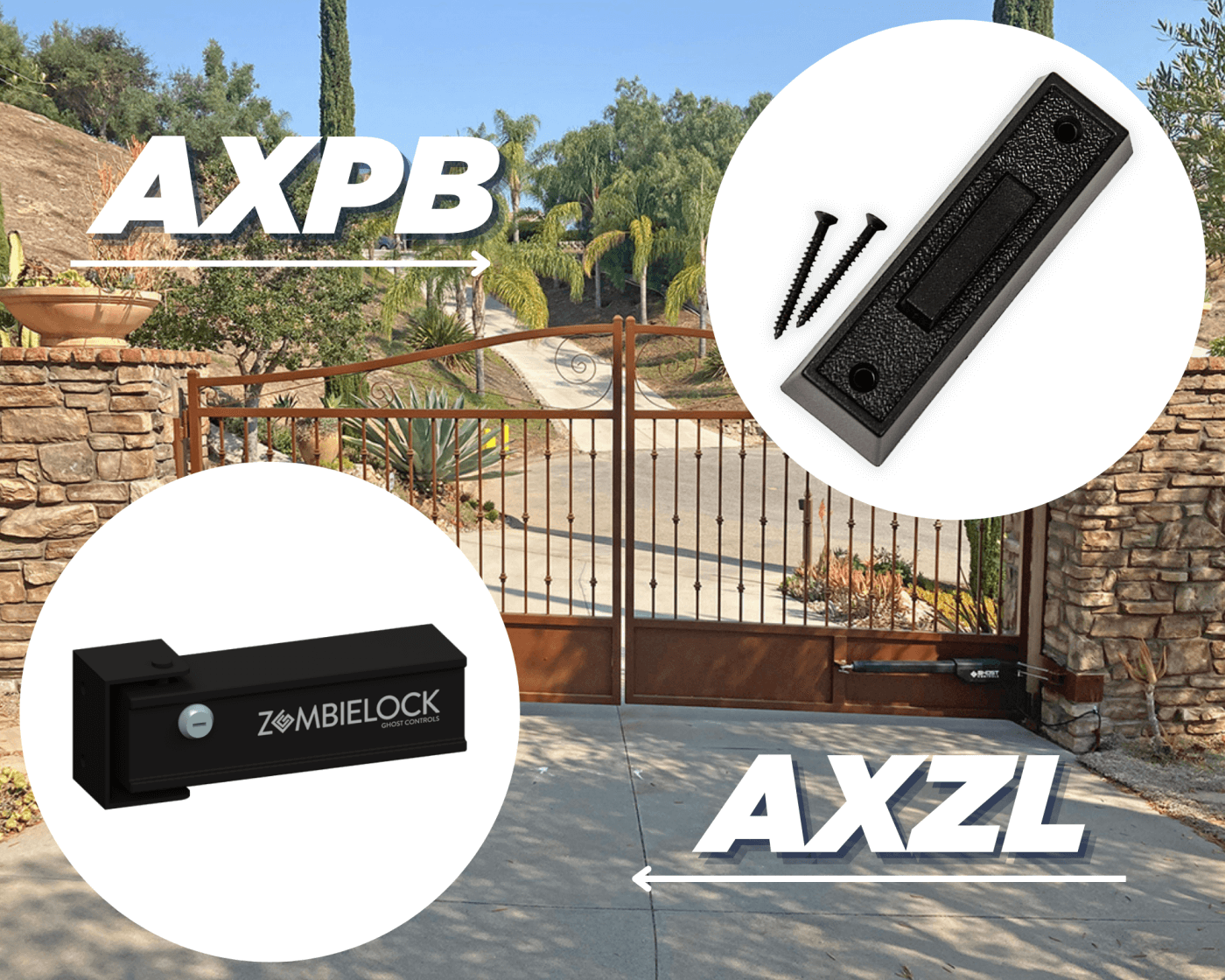 Using An AXPB Push Button With An AXZL ZombieLock®