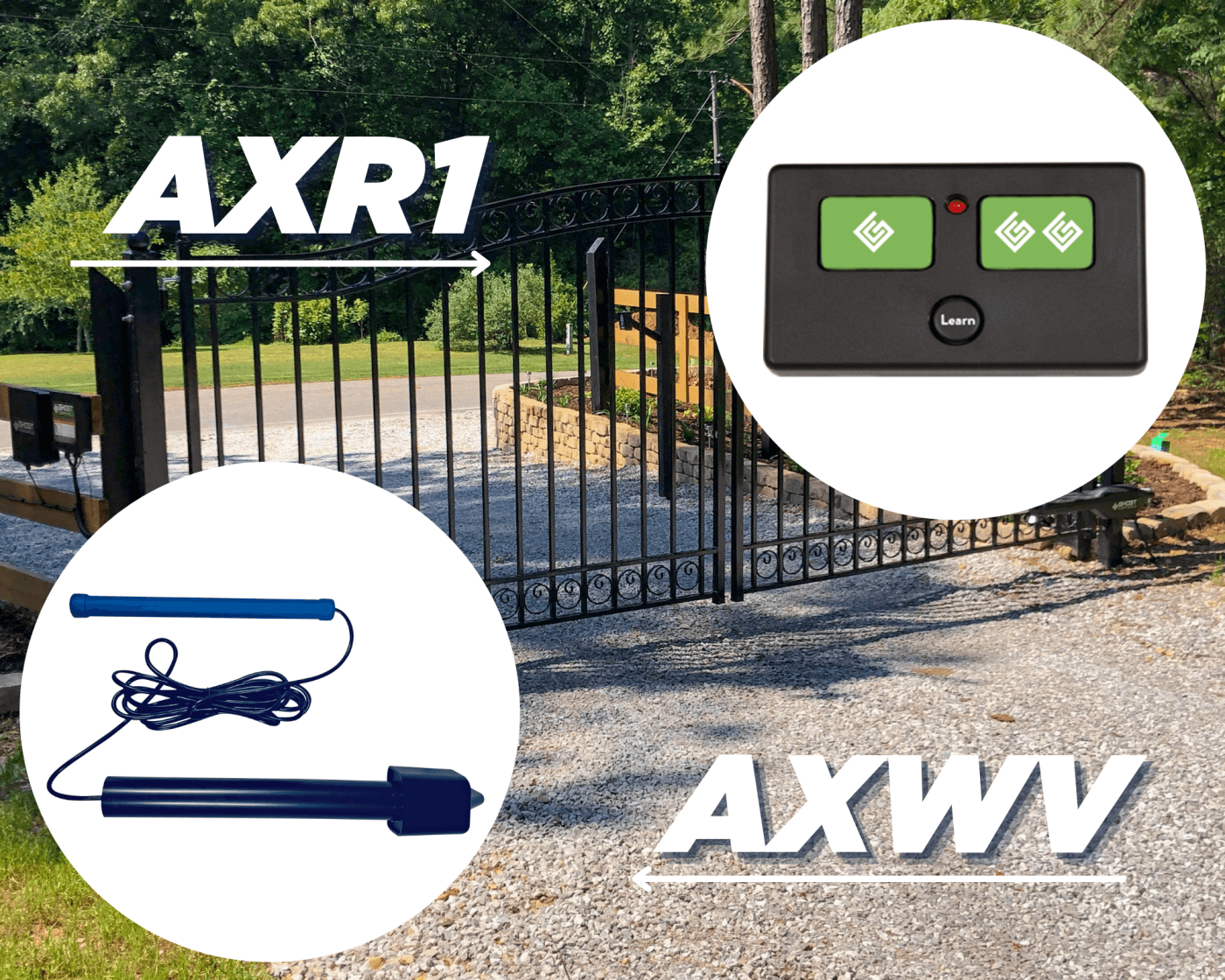 Installing A Water Resistant Remote And A Wireless Vehicle Sensor to Your Automatic Gate