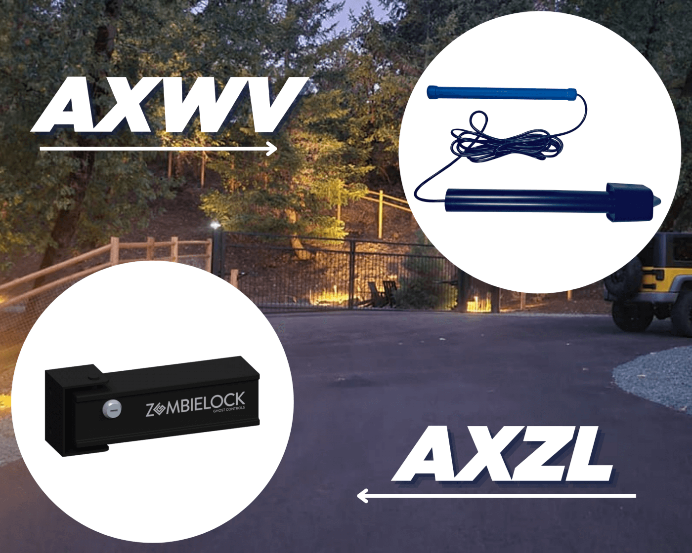 Using A Wireless Vehicle Sensor With An AXZL ZombieLock®
