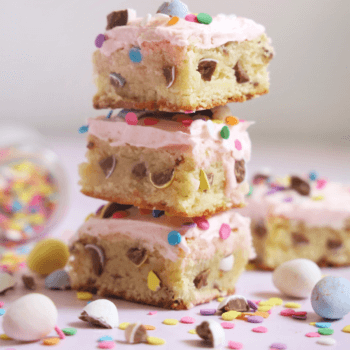 Frosted Mini Egg Sugar Cookie Bars