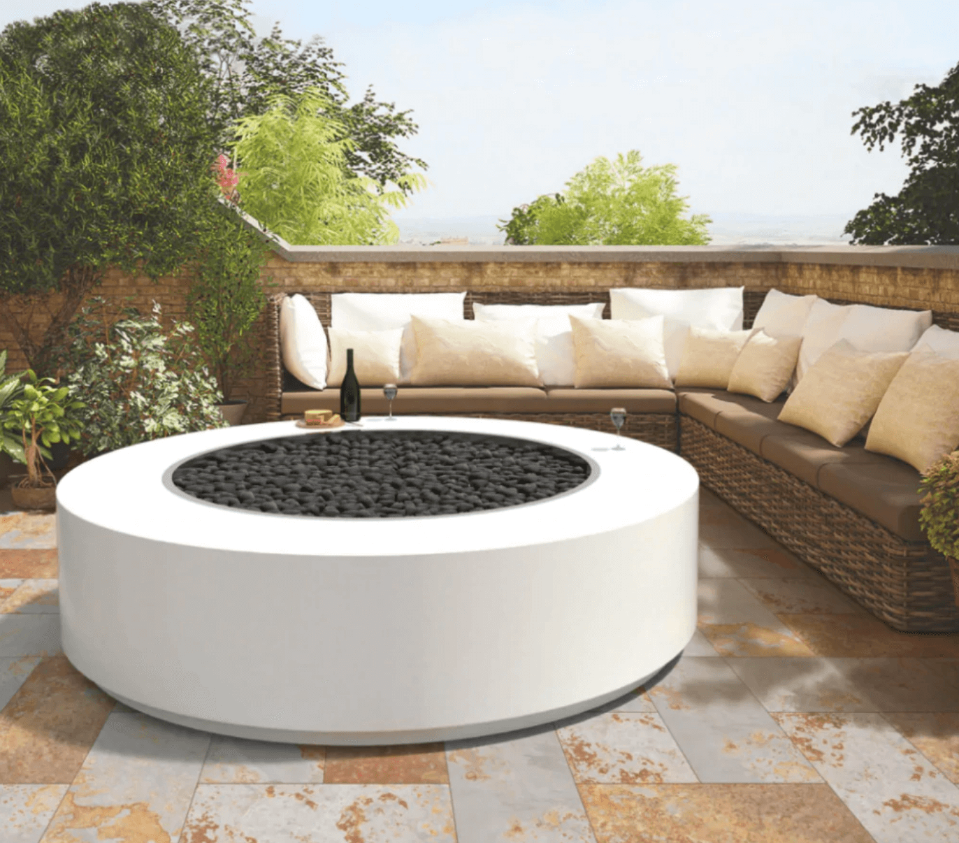 The Top Round Fire Pit Table Options