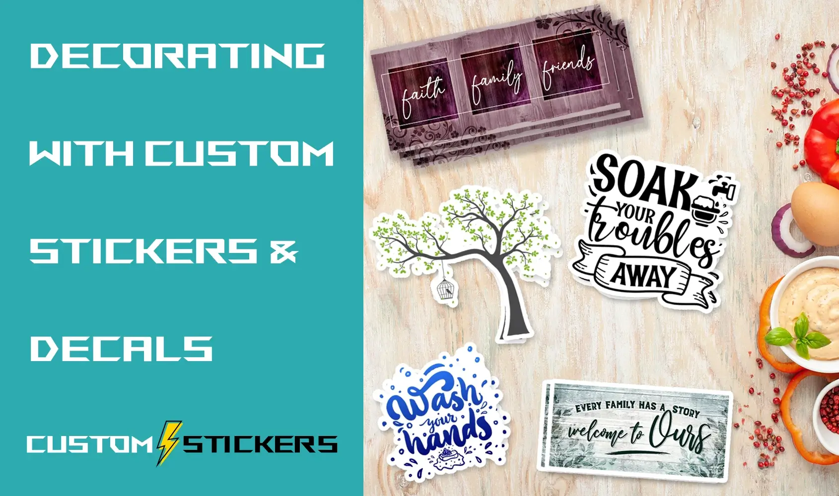 Decorating with Stickers and Decals