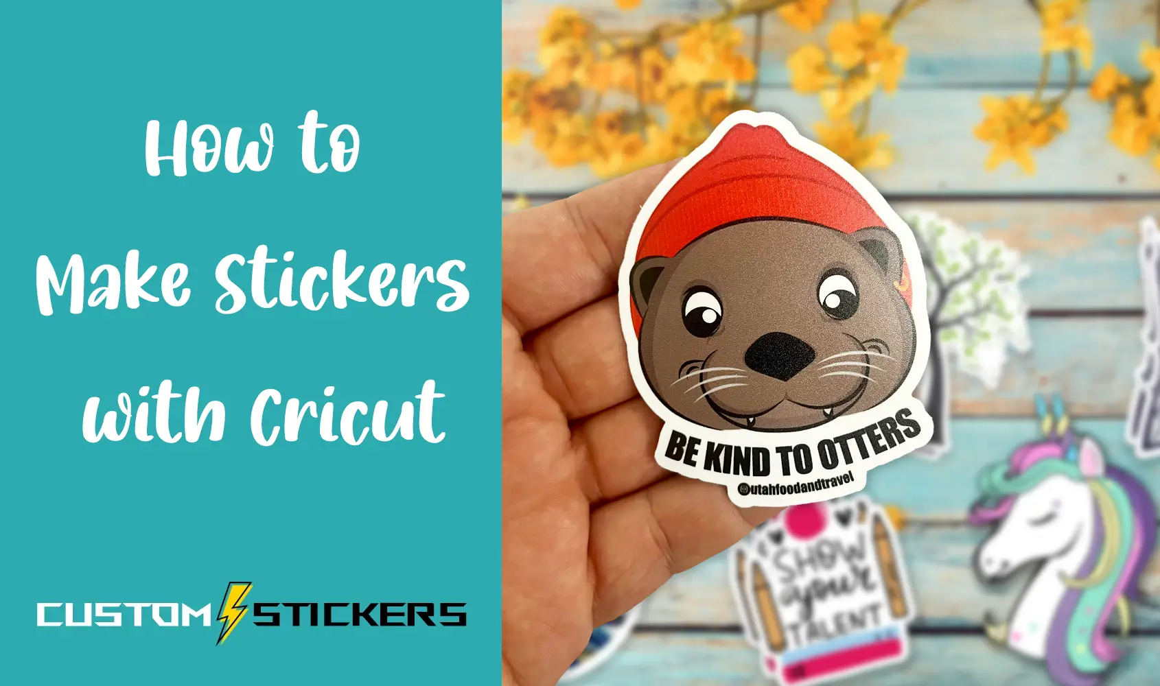 How to Make Stickers with a Cricut
