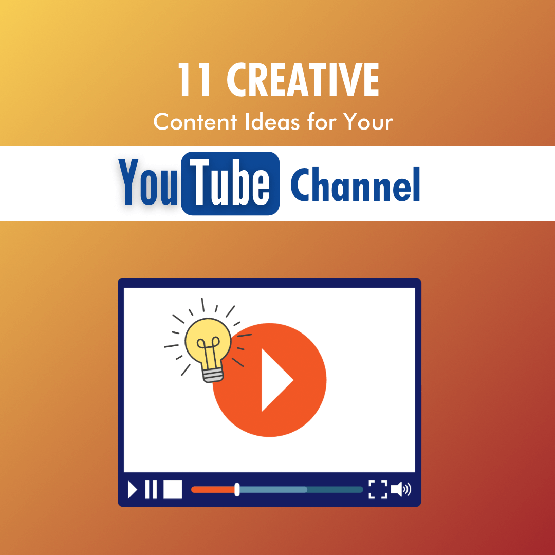 10 Creative Content Ideas for Your Youtube Channel