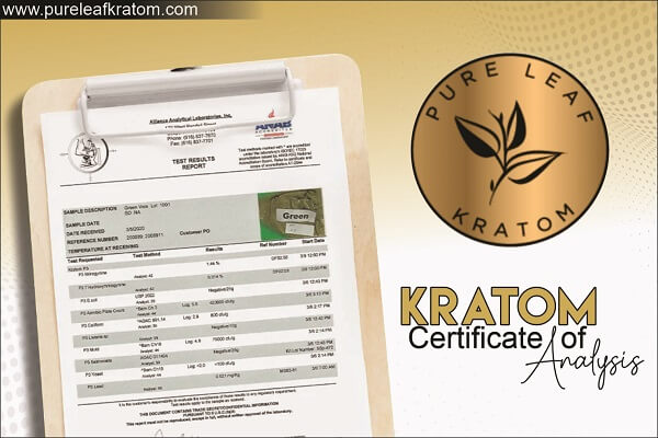 Kratom Certificate Of Analysis: A Complete Guide