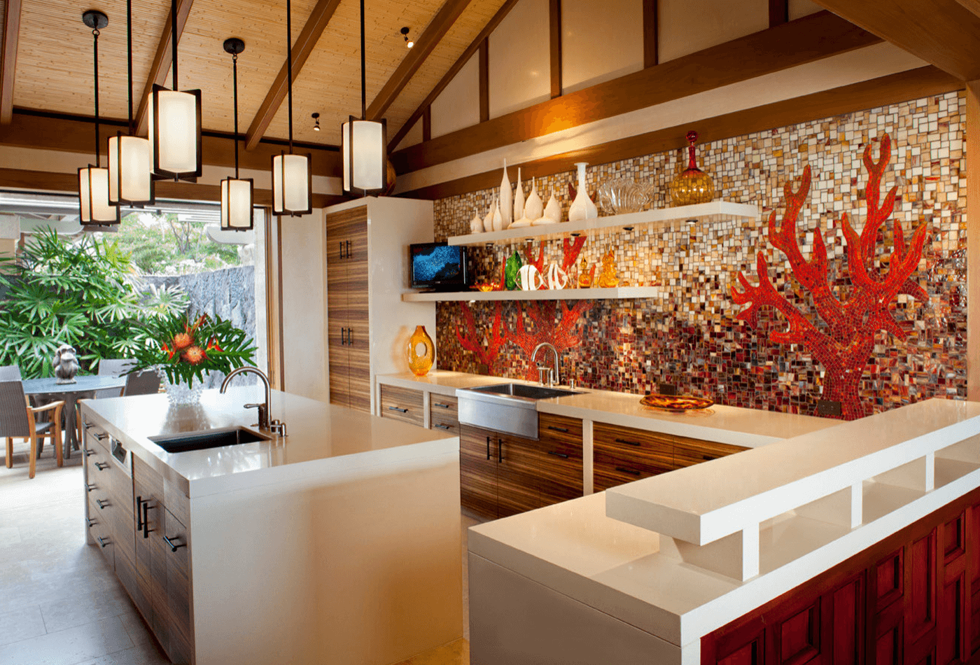10 Tropical Kitchen Designs; Pov: You are into a Paradise!!