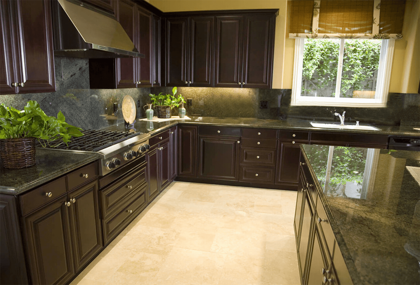 Your Countertop for Kitchen with Tropical Green Granite– www.work-tops.com