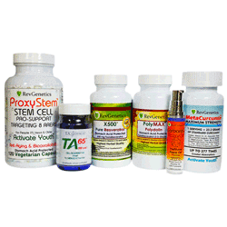 Full Anti-Aging Hallmarks Pack Which Includes TA-65 And MetaCurcumin