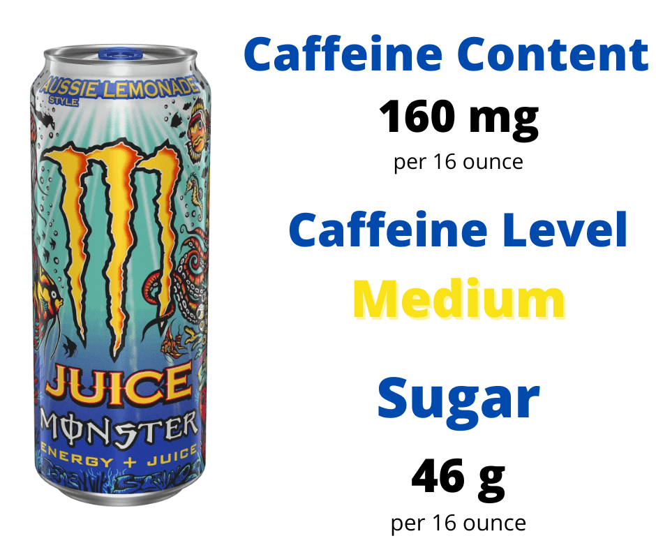 Caffeine Content Of Juice Monster Energy Drink