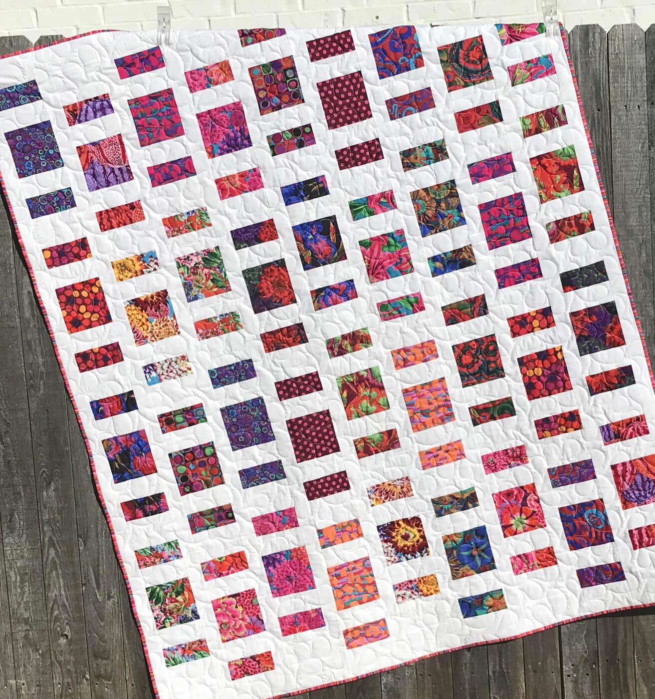 New Charm Square Quilt Pattern - Cascading Charms
