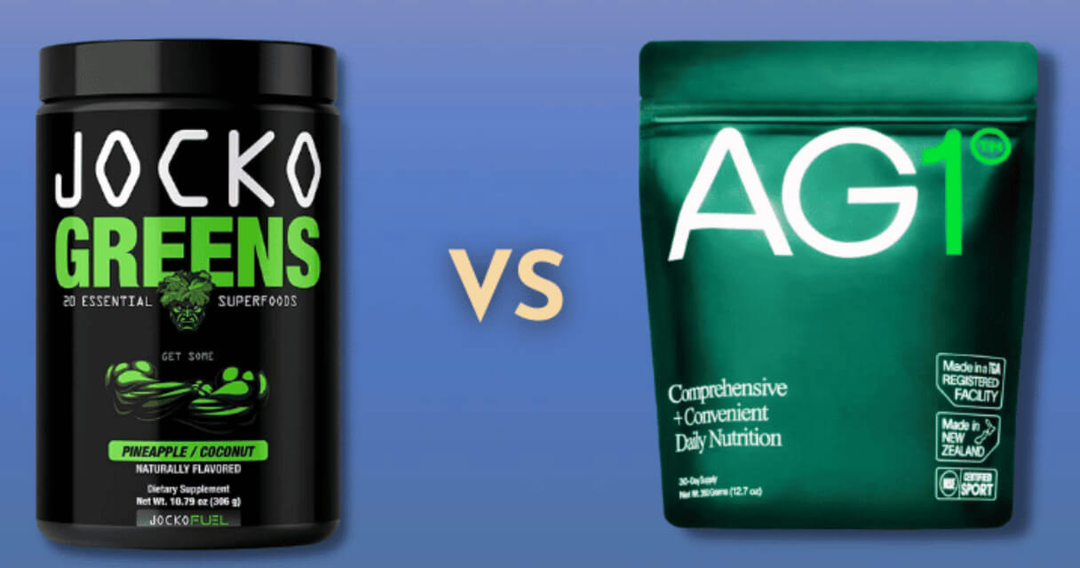 Jocko Greens vs. Athletic Greens: Which is better?