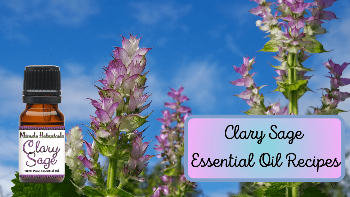 Clary Sage Essential Oil Recipes