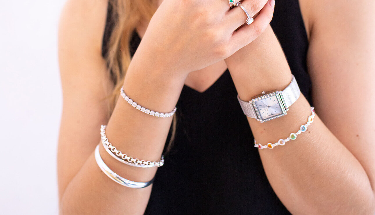 How to Style Stackable Bracelets