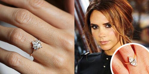 engagement ring trends by decade: 1990s