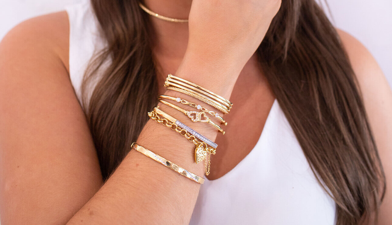 How to Style Stackable Bracelets