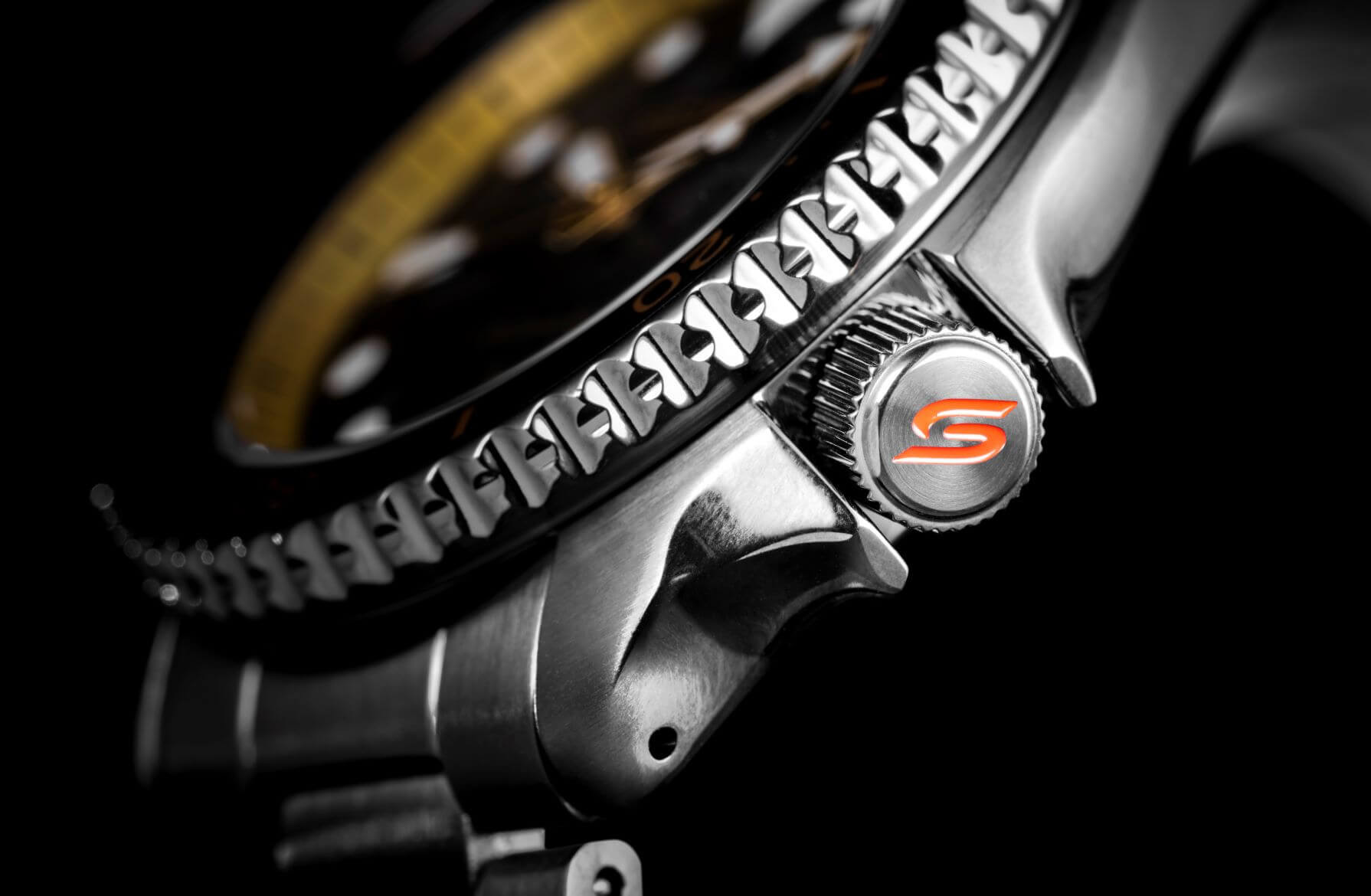 Seiko 5 Supercars Limited Edition Automatic Watch. Crown