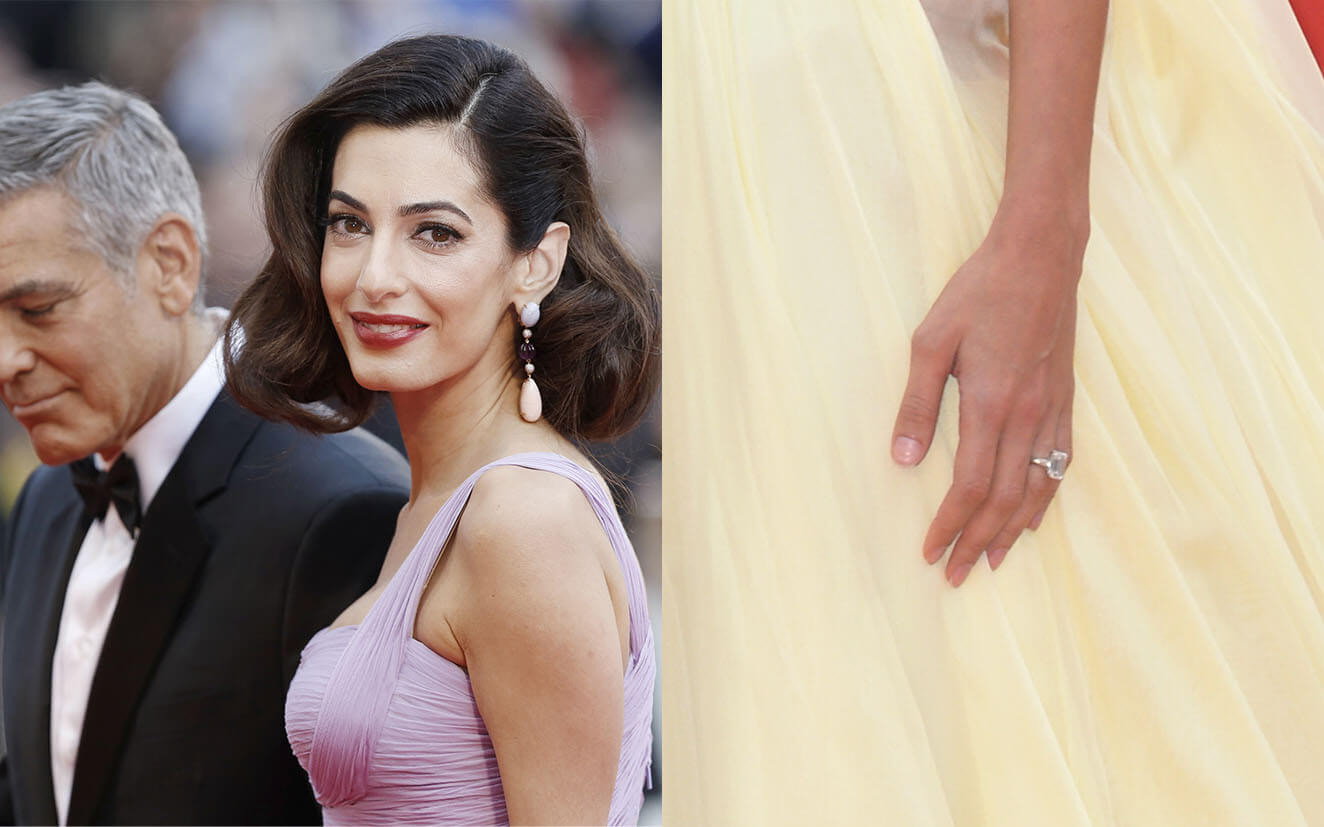 The Celebrity Engagement Rings That Stole Our Hearts | Amal Clooney