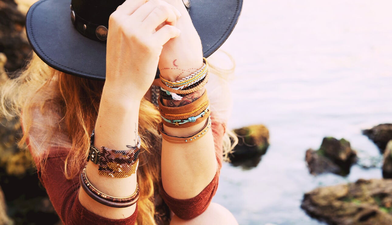  are leather bracelets in style? - layering leather bracelets
