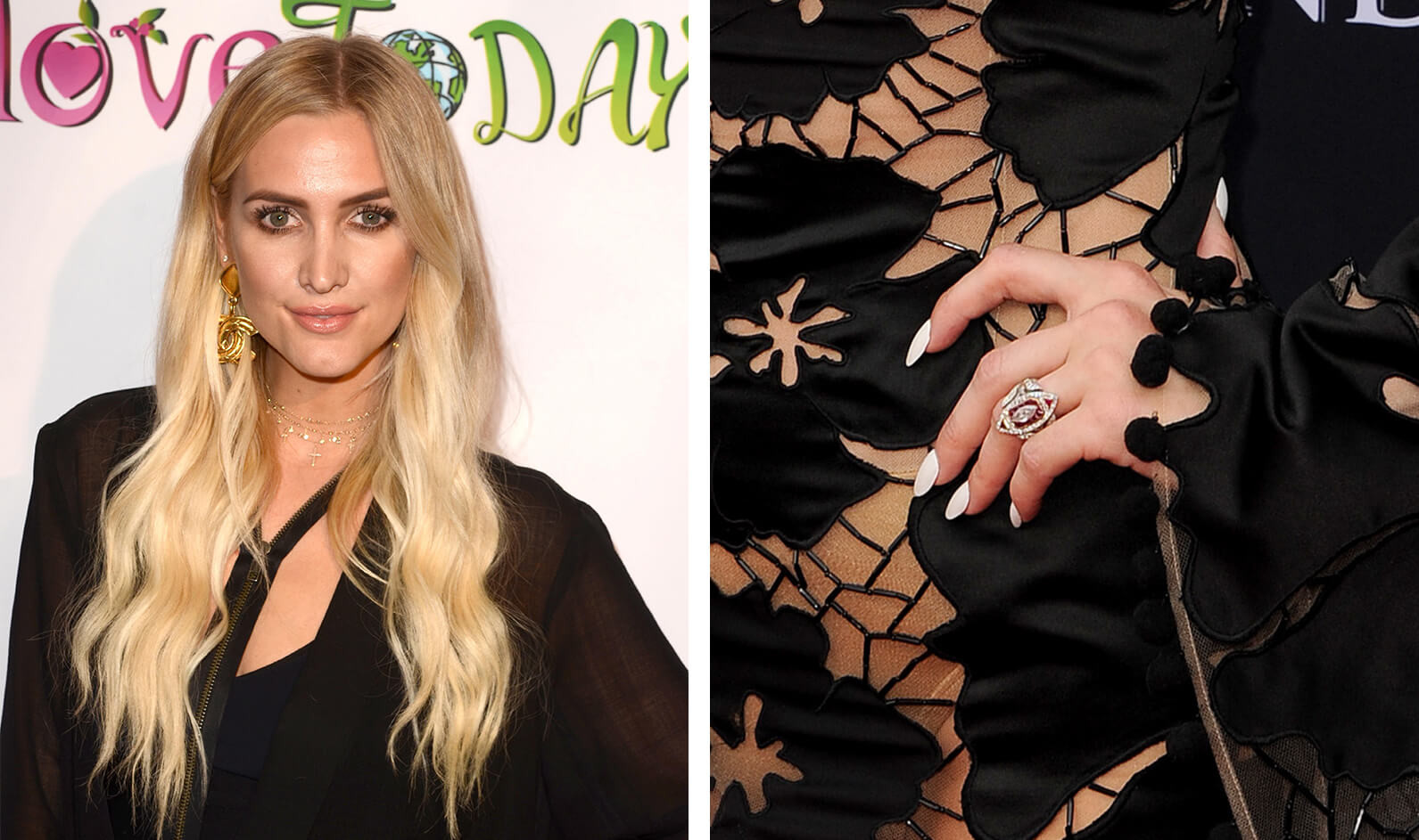 Our Favourite Unique Engagement Rings Worn By Celebrities