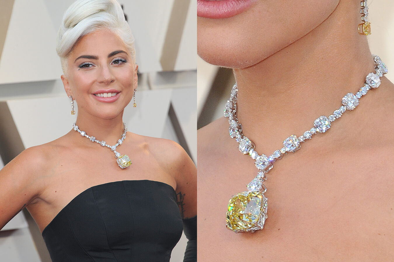 7 Stone Emerald and Diamond Necklace | Emerald Tennis Necklace