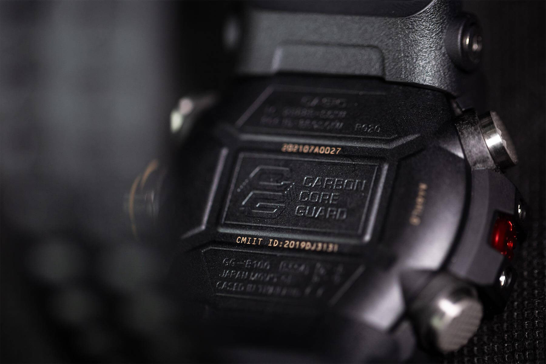 G-Shock Mudmaster GG-B100-1ADR Back