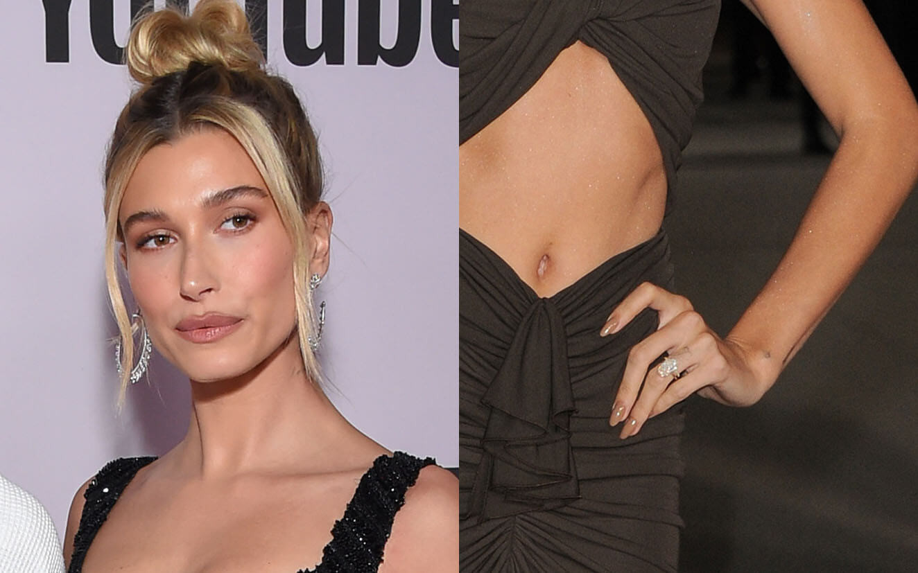 The Celebrity Engagement Rings That Stole Our Hearts | Hailey Bieber
