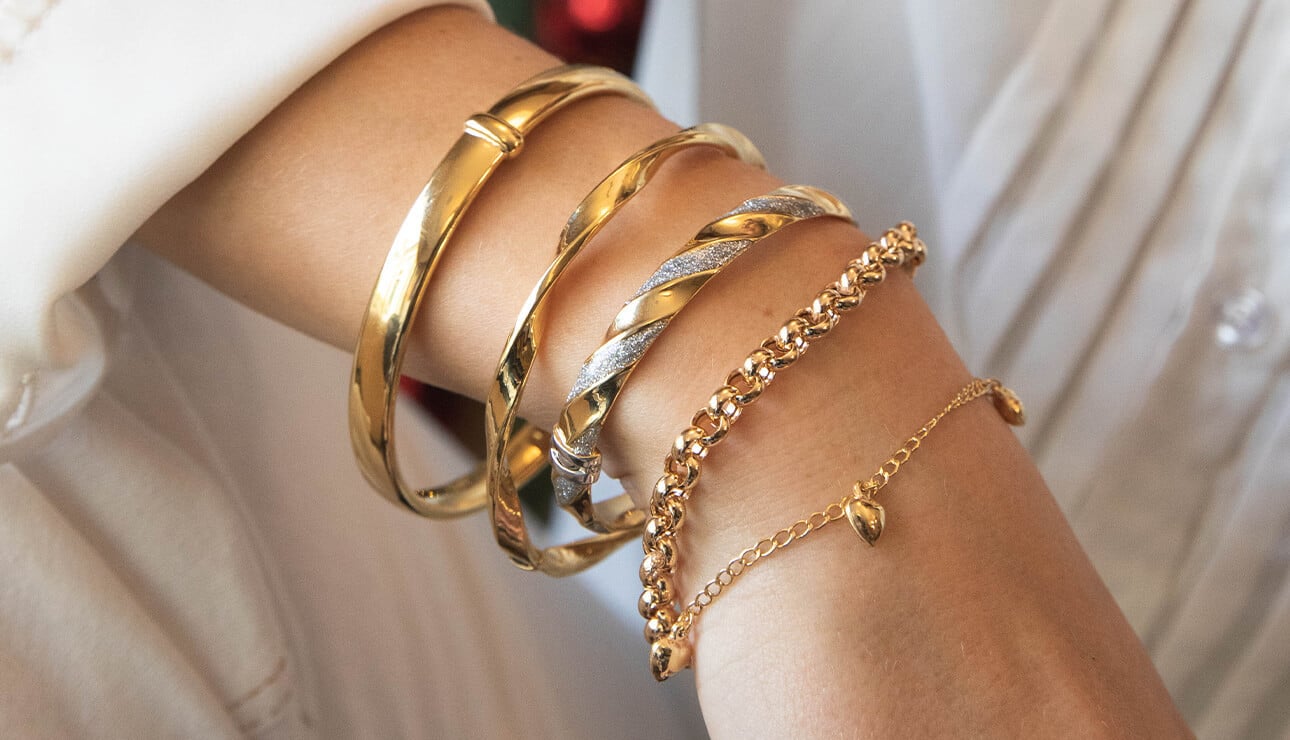 Layer Bangles for a Curated Look