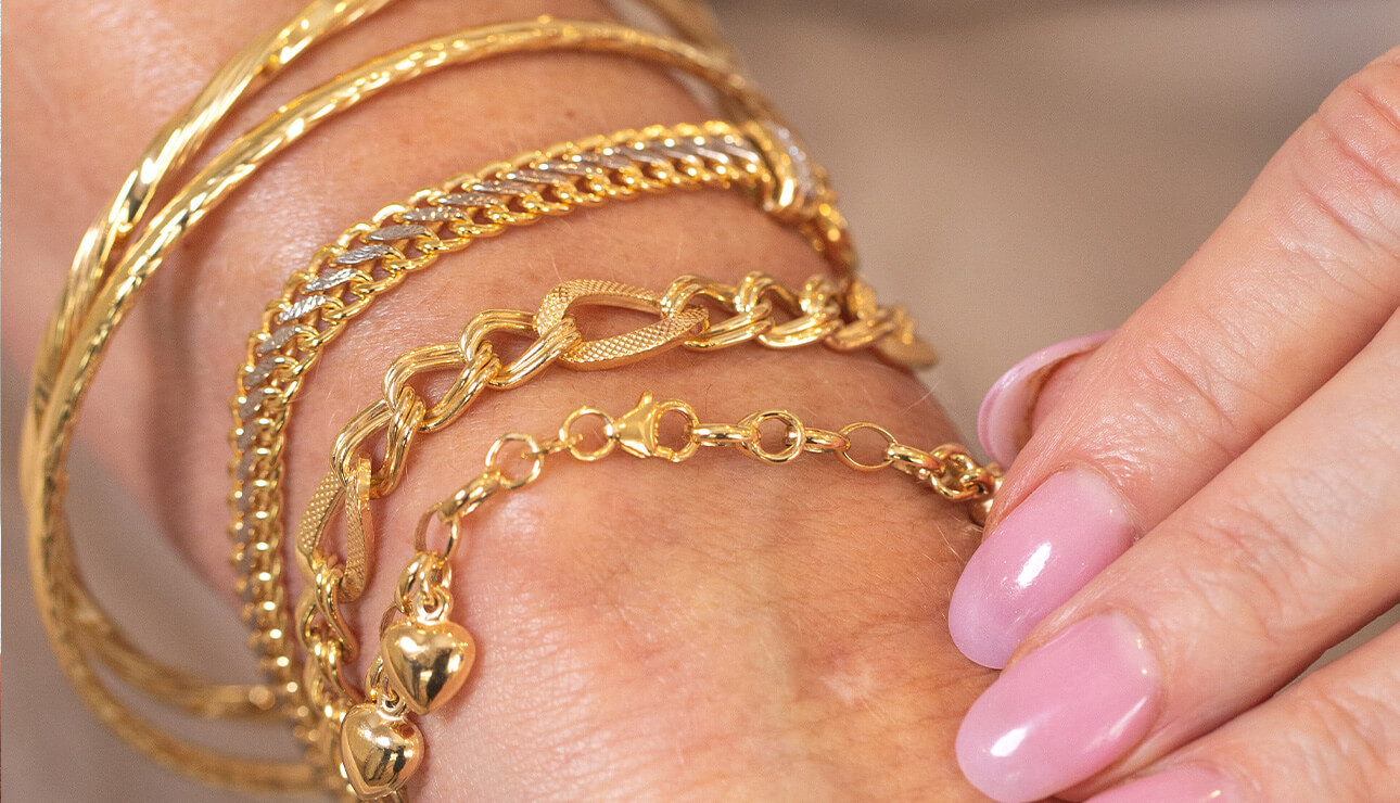how to style bracelets - bangles