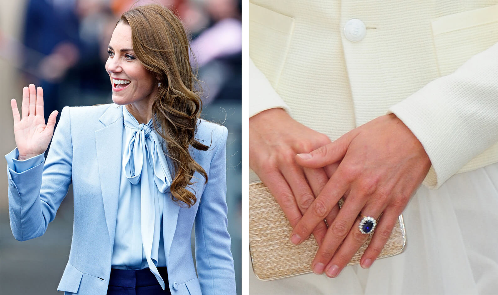 Our Favourite Unique Engagement Rings Worn by Celebrities | Kate Middleton 