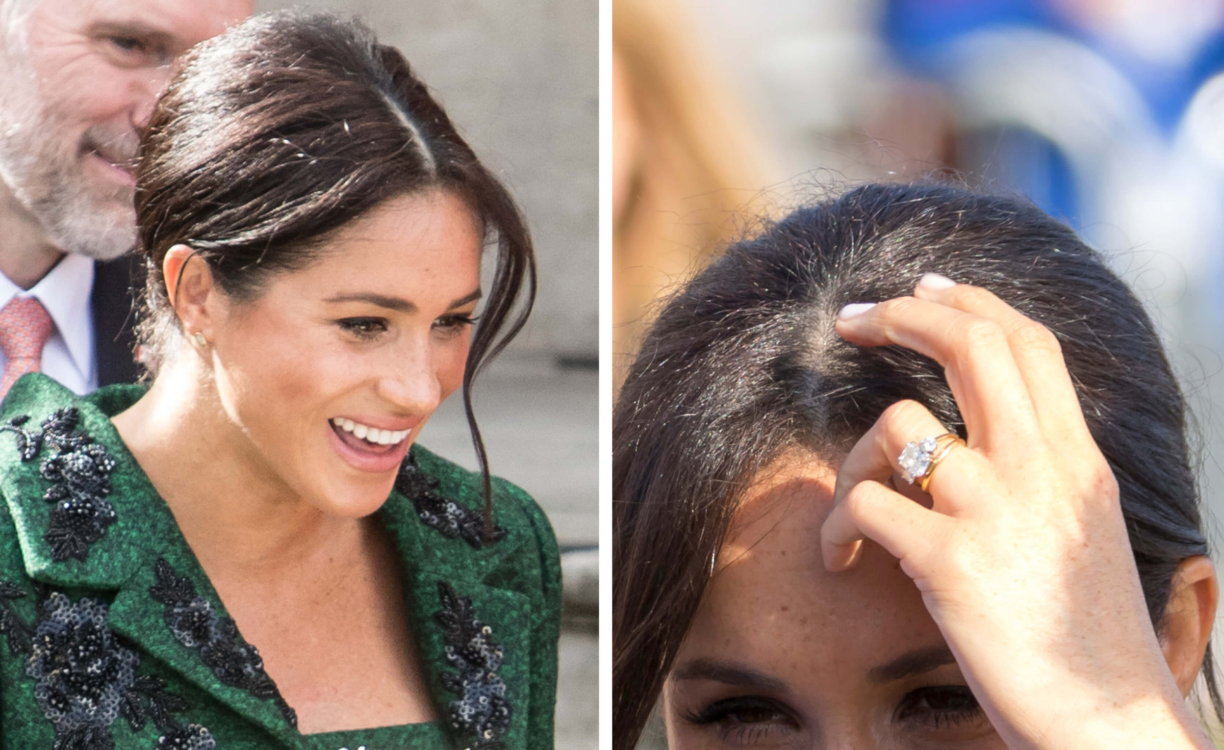 Our Favourite Unique Engagement Rings Worn by Celebrities | Meghan Markle 