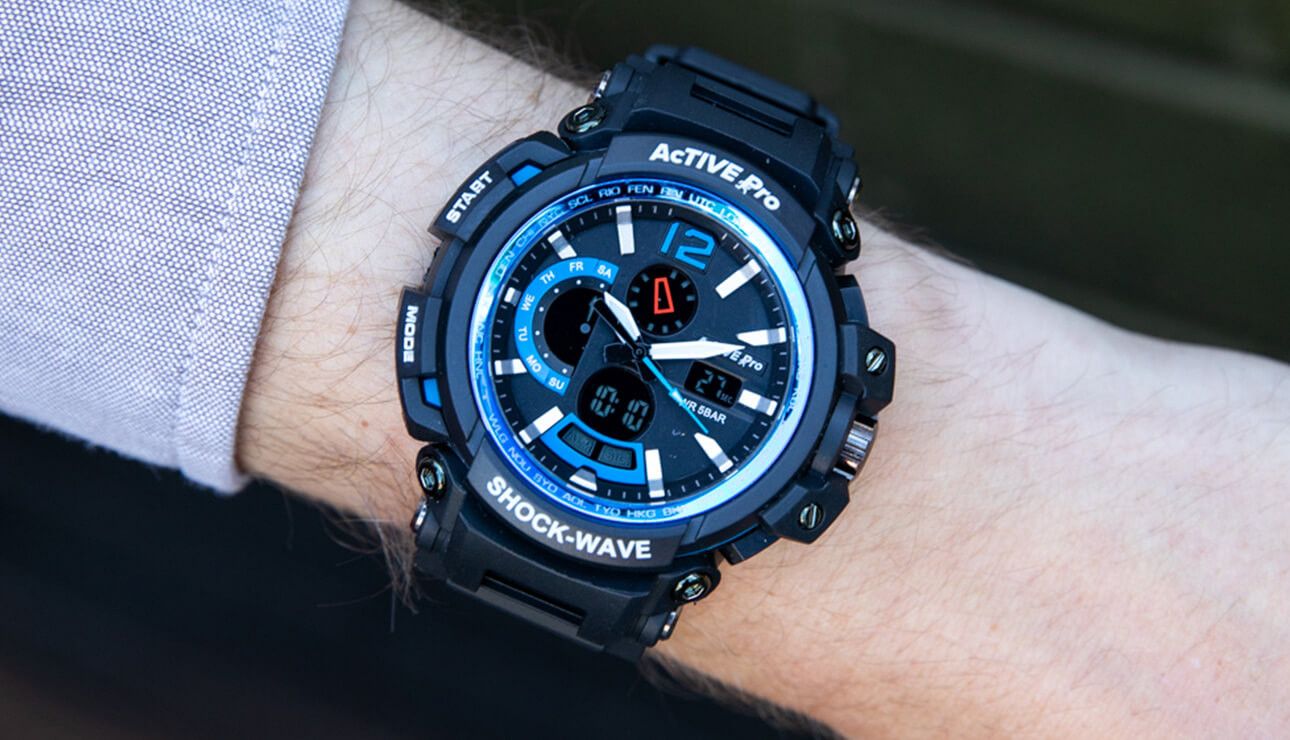 Active Pro Sports Watch - blue 