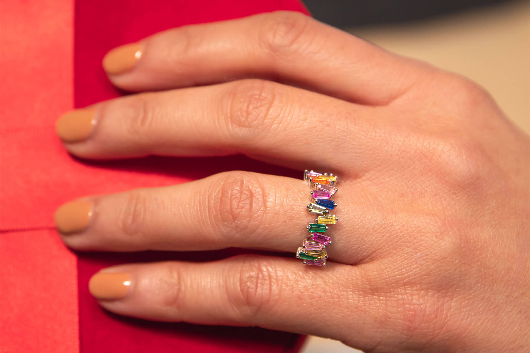 The Best Rainbow Jewellery Pieces to Add Some Colour to Your Look 