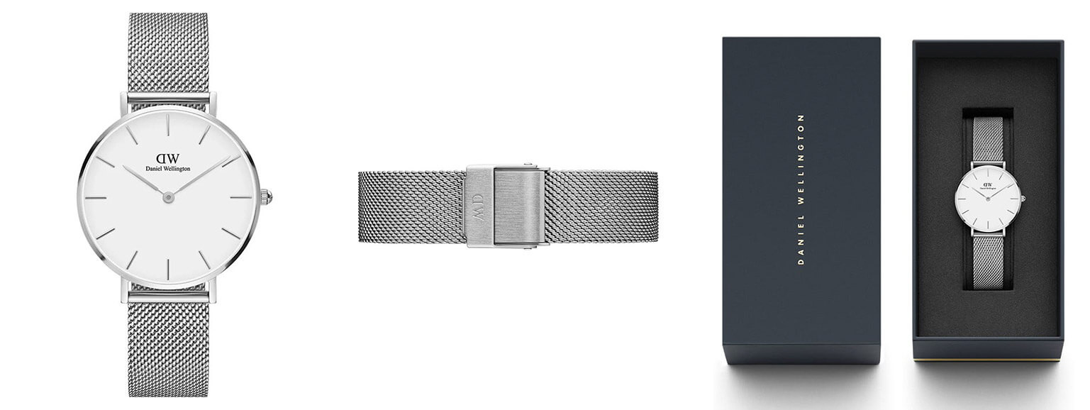 an overview of daniel wellington watch bands: the mesh strap