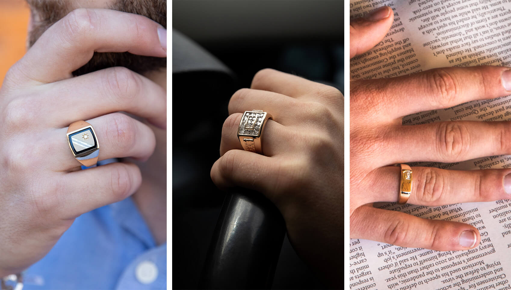 Engagement Outfits For Men - A Jewellery Focus | Engagement Rings for Men