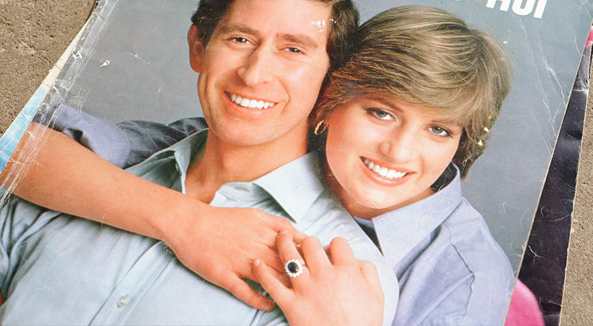 lady diana engagement ring location
