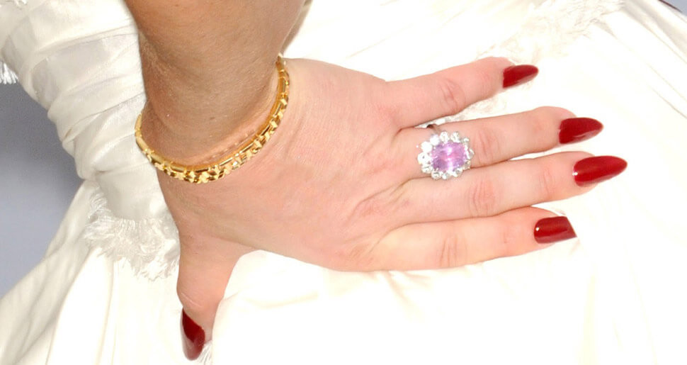 Lady Gaga's engagement ring with Christian Carino 