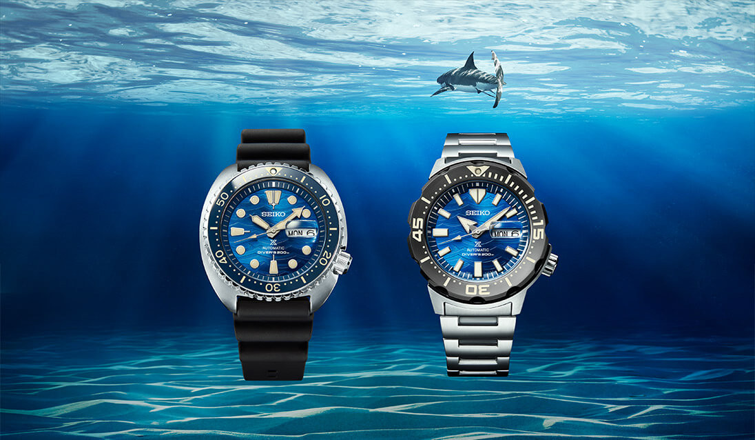 seiko save the ocean great white shark edition 